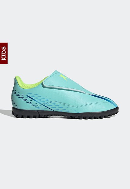 Guayo Celeste-Azul-Amarillo Neón adidas Performance X Speedportal 4 Vel TF