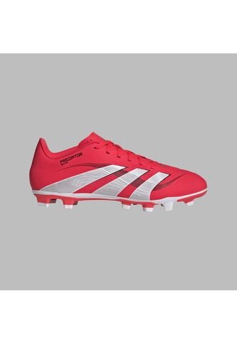 Guayos Adidas Hombre Predator Club FG/MG - Rojo-Blanco adidas Performance
