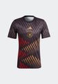 Camiseta Negro-Rojo-Dorado adidas Performance Germany Pre-Match de adidas Performance
