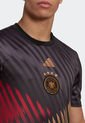 Camiseta Negro-Rojo-Dorado adidas Performance Germany Pre-Match de adidas Performance