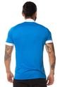Camiseta Polo Millonarios FC Azul-Blanco adidas Performance Mil H Jby de adidas Performance