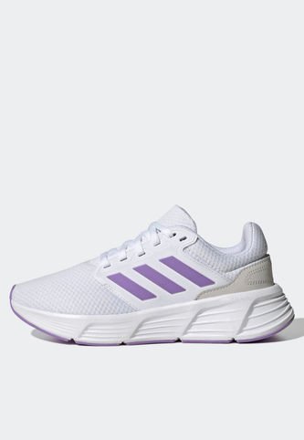 Tenis Running Blanco-Violeta-Gris adidas Performance Galaxy 6 adidas Performance