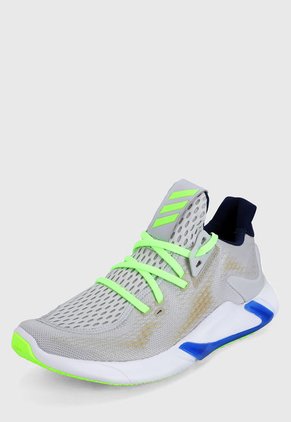 Tenis Running Gris-Blanco-Azul adidas Originals Edge xt summer. rdy