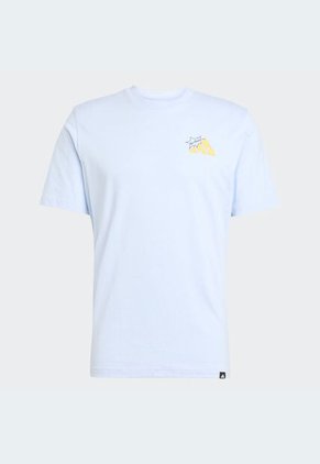 Camiseta adidas Sportswear Graphic Food Grilled Cheese Azul