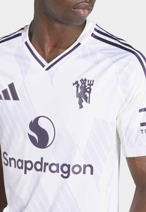 Camiseta Manchester United FC Visitante 25/26 adidas Performance Blanco