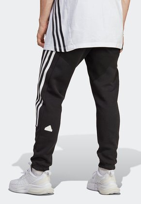 Pantalón Sudadera Negro-Blanco adidas Performance Future Icons 3 rayas