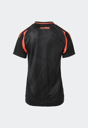 Camiseta Negro-Naranja Neón-Gris adidas Performance Visitante FCF 24