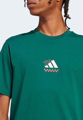 Camiseta adidas Sportswear Pizza Graphic Tee Verde