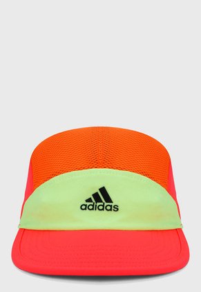 Gorra Verde-Naranja-Salmón adidas Performance Reflectiva Aeroready Cinco Paneles