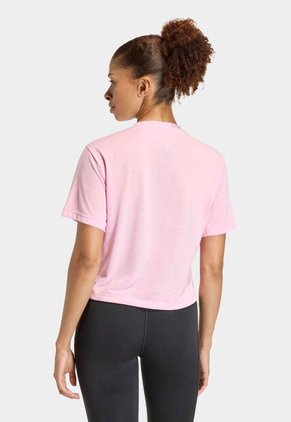 Camiseta adidas Performance Essentials Rosa