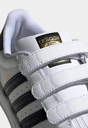 Tenis Lifestyle Blanco-Negro adidas Kids Superstar