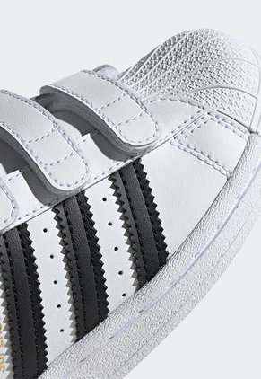 Tenis Lifestyle Blanco-Negro adidas Kids Superstar