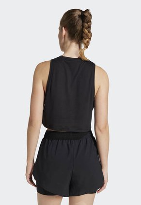 Camiseta adidas Performance Essentials Boxy Workout Negro