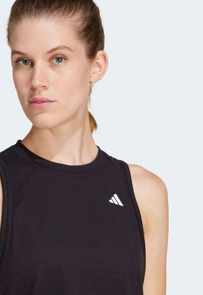 Camiseta adidas Performance Essentials Boxy Workout Negro