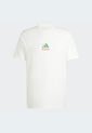 Camiseta adidas Sportswear Lounge Pizza Blanco de adidas Performance