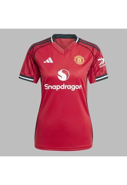 Camiseta Adidas Mujer Local Manchester United 25/26 - Rojo