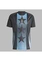 Camiseta Adidas Hombre Argentina Pre-Match-Negro-Azul de adidas Performance
