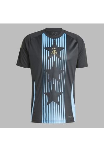 Camiseta Adidas Hombre Argentina Pre-Match-Negro-Azul adidas Performance