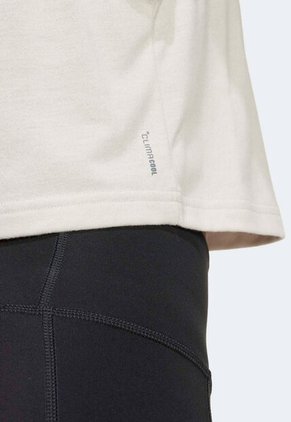 Camiseta adidas Performance Essentials Boxy Workout Beige