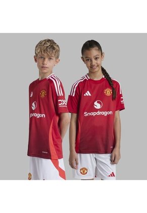 Camiseta Adidas Kids Manchester United 24 Home Jersey - Rojo