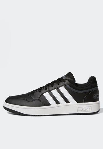 Tenis Lifestyle adidas Sportswear Hoops 3.0 Low Classic Vintage Negro adidas Performance