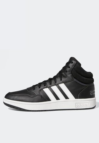 Tenis Lifestyle adidas Sportswear Hoops 3.0 Mid Classic Vintage Negro adidas Performance