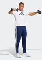 Pantalón Sudadera Azul-Blanco adidas Performance Essentials Training 3 rayas de adidas Performance