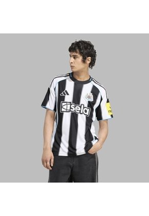 Camiseta Adidas Hombre Local Newcastle FC 25 - Blanco -Negro