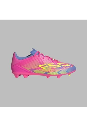 Guayos Adidas Hombre F50 League FG/MG - Rosado adidas Performance