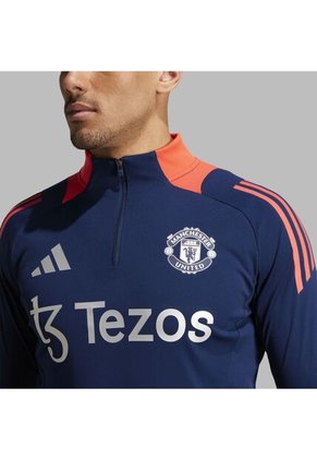 Buzo Adidas Hombre Training Manchester United Tiro 24 - Azul
