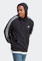 Hoodie Negro-Blanco adidas Performance Essentials 3 Rayas de adidas Performance