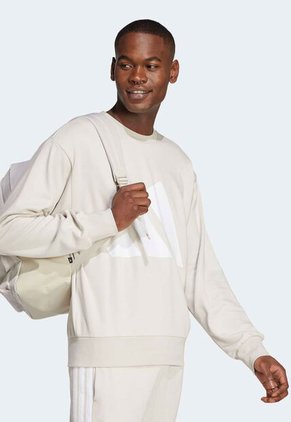 Buzo adidas Sportswear Essentials Beige