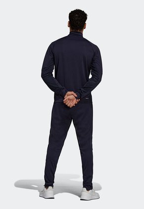 Conjunto Deportivo Azul-Blanco adidas Performance Sereno Cut 3 Rayas