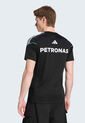 Camiseta adidas Sportswear Mecánico de la escudería de fórmula 1 Mercedes - AMG Petronas Negro de adidas Performance