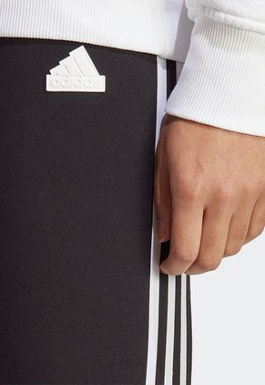 Leggings Negro-Blanco adidas Performance Future Icons 3 rayas