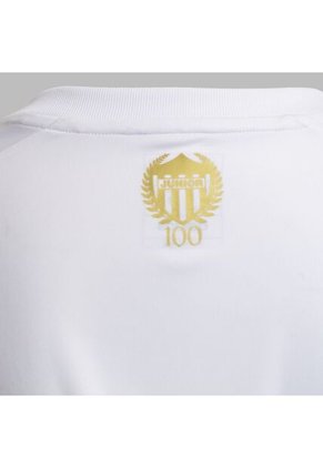 Camiseta Adidas Mujer Junior 100 Años - Blanco