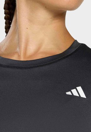 Camiseta adidas Performance Workout Essentials Gris Oscuro