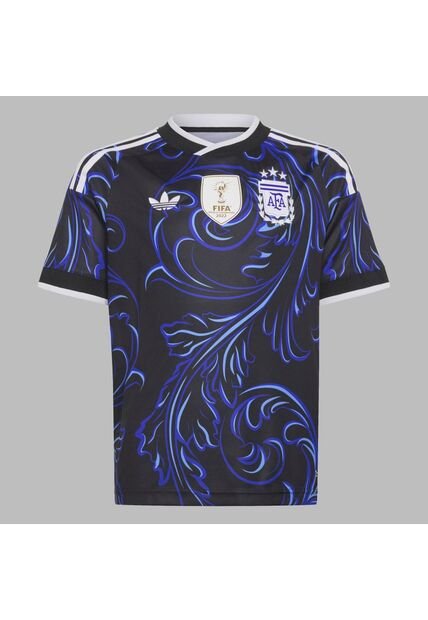 Camiseta Adidas Niños Visitante Selección Argentina 26  - Negro