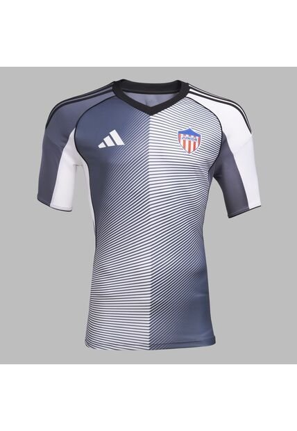 Camiseta Adidas Hombre 2da Junior FC 2025 - Gris - Blanco