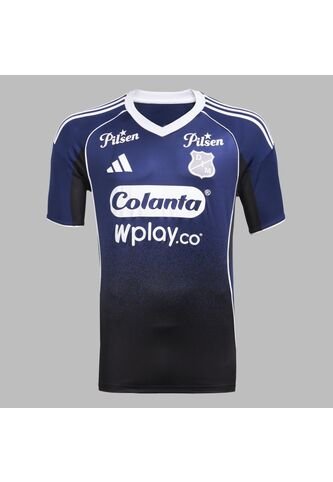 Camiseta Adidas Hombre Visitante DIM FC 2025 - Azul - Blanco adidas Performance