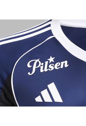 Camiseta Adidas Hombre Visitante DIM FC 2025 - Azul - Blanco