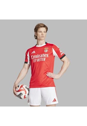 Camiseta Adidas Hombre Local Del Benfica 25 - Rojo - Blanco