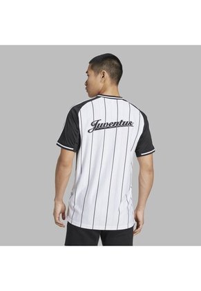 Camiseta Adidas Hombre Juventus Para EE. UU. - Blanco-Negro