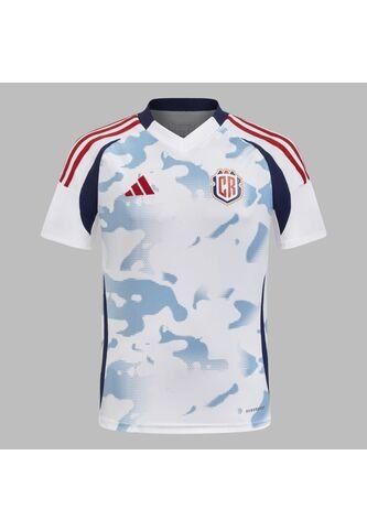 Camiseta Adidas Kids Visitante FCRF - Blanco-Azul adidas Performance