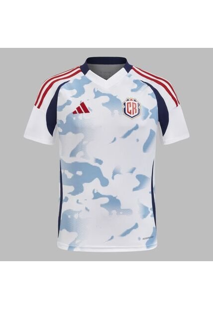 Camiseta Adidas Kids Visitante FCRF - Blanco-Azul