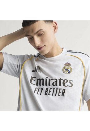 Camiseta Adidas Hombre Local Real Madrid 25 Authentic-Blanco