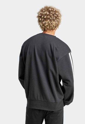 Buzo adidas Sportswear Essentials 3 Rayas Negro