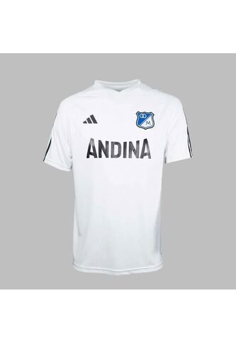 Camiseta  Adidas Hombre Entreno Millonarios FC 2024-Blanco adidas Performance