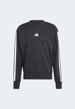 Buzo adidas Sportswear Essentials 3 Rayas Negro
