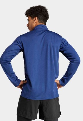 Camiseta Manga Larga adidas Performance Essentials Azul